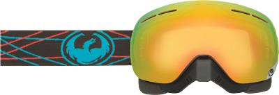 Dragon Alliance - Dragon Alliance X1s Snow Goggles - 722-1954 - Pinned/Red Yellow Ion Lens