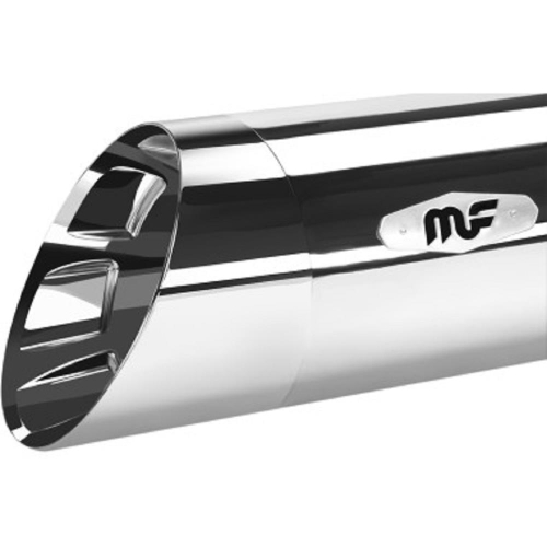 MagnaFlow - MagnaFlow Hitman 4 1/2in. Slip-On - Chrome with Chrome End Cap - 7201701