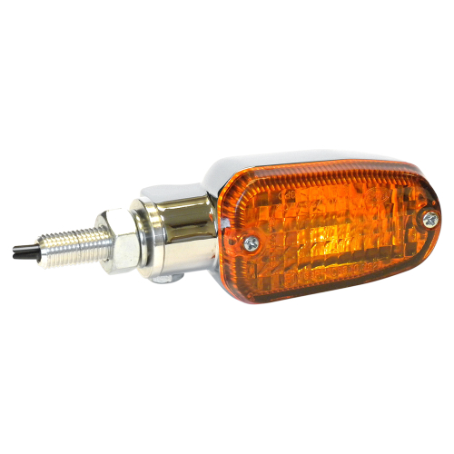 K&S Technologies - K&S Technologies DOT Incandescent Marker Lights - 2 wires - Chrome/Amber - 25-7700CM