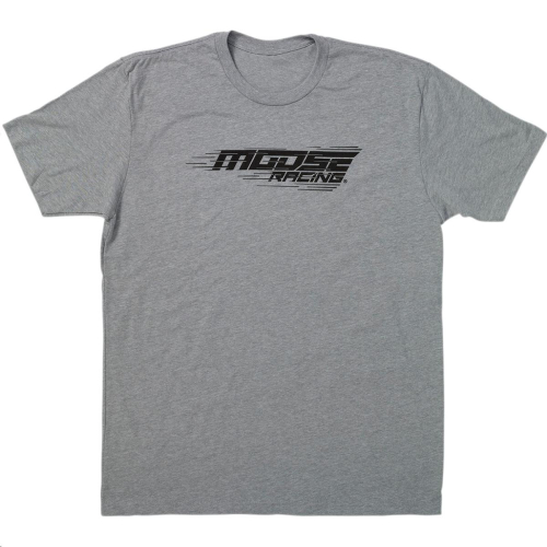 Moose Racing - Moose Racing Whoosh Short-Sleeve Tee - 3030-18539 - Ash - Medium