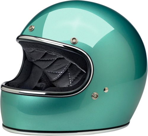 Biltwell Inc. - Biltwell Inc. Gringo Solid Helmet - 1002-113-101 - Gloss Sea Foam - X-Small