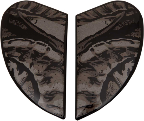 Icon - Icon Side Plate for Airform Helmets - Sacrosanct Black - 0133-1187