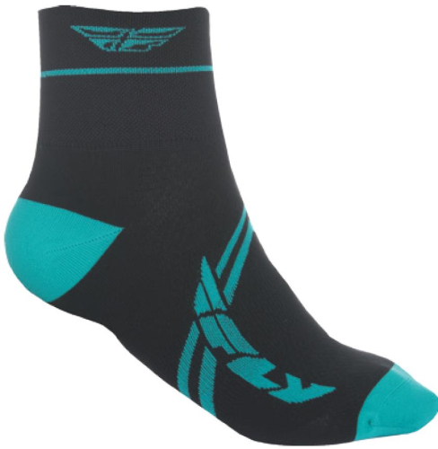 Fly Racing - Fly Racing Action Socks - 350-0368S - Teal/Black - Sm-Md