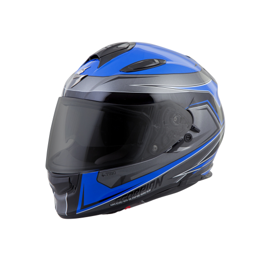 Scorpion - Scorpion EXO-T510 Tarmac Helmet - T51-1022 - Blue/Black - X-Small