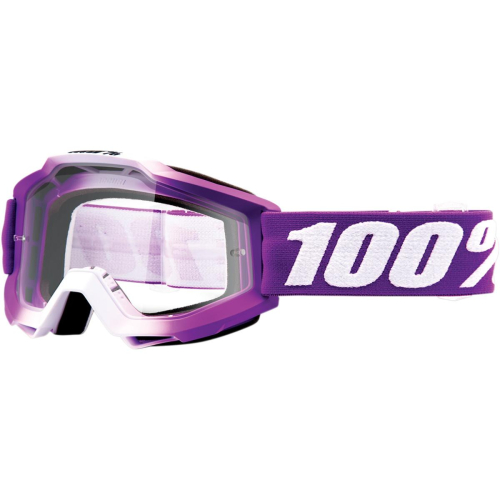 100% - 100% Accuri Framboise Youth Goggles - 50300-287-02 - Framboise / Clear Lens - OSFM