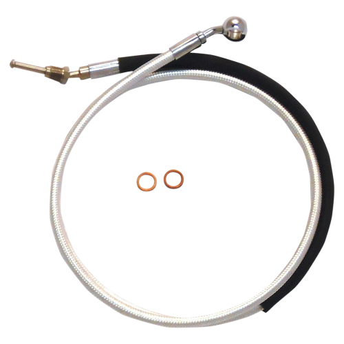 Magnum - Magnum Alternative Length Sterling Chromite II Braided Hydraulic Clutch Cable - 62in. - Stock Length - 31862