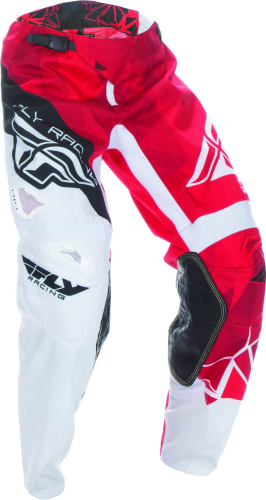 Fly Racing - Fly Racing Kinetic Crux Pants - 370-53228 - Red/White - 28