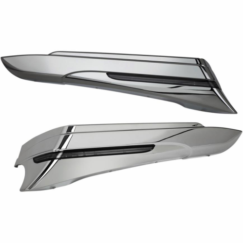 Ciro - Ciro Saddlebag Extensions - Chrome - 40000