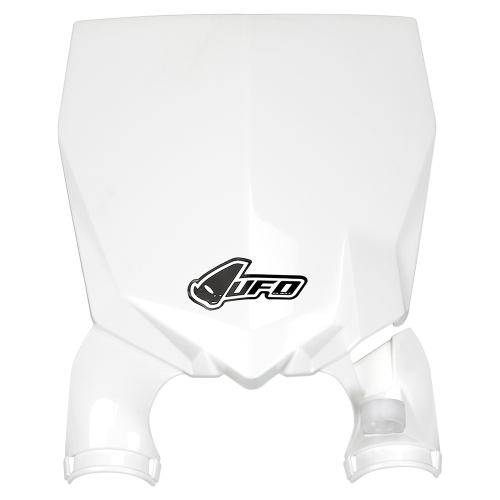 UFO Plastics - UFO Plastics Front Number Plate - White - YA04855-046
