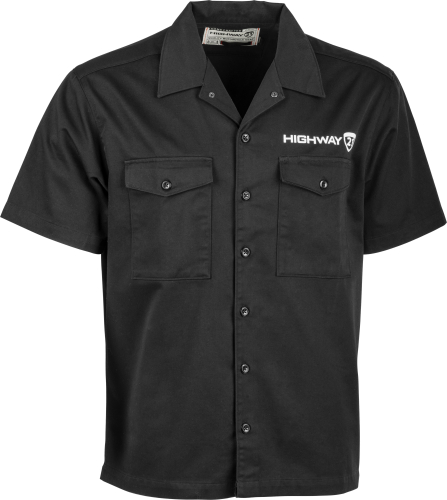 Highway 21 - Highway 21 Halliwell Garage Shirt - 489-19352X - Black - 2XL