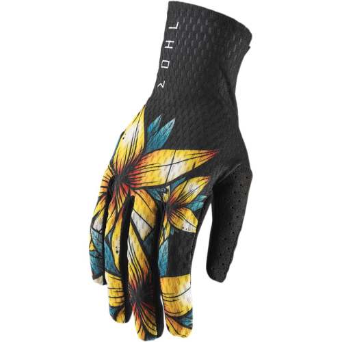 Thor - Thor Agile Floral Gloves - 3330-5214 - Floral - X-Small