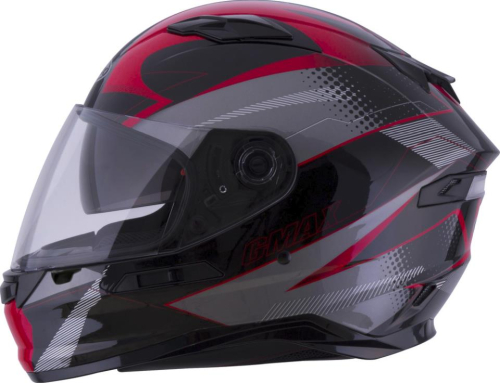 G-Max - G-Max FF98 Apex Helmet - G1981203 - Black/Red - X-Small