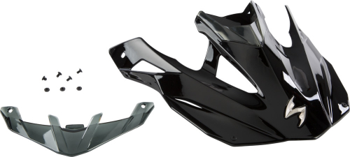 Scorpion - Scorpion Peak Visor for VX-35 Helmets - Gloss Black - 35-00-00