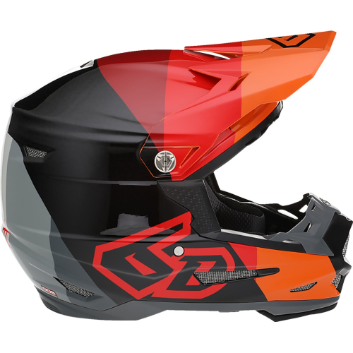 6D - 6D ATR-2 Range Helmet - 12-3125 - Red - Small