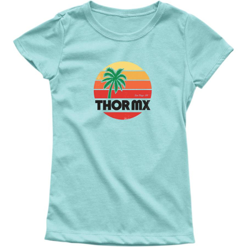 Thor - Thor California Dreamin Girls Youth T-Shirt - 3032-3129 - Blue - X-Small