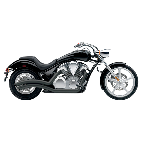 Cobra - Cobra Speedster Swept Exhaust - Black - 1233B
