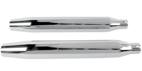 Khrome Werks - Khrome Werks 3in. HP-Plus Slip-On Mufflers - Tapered - Chrome - 202460