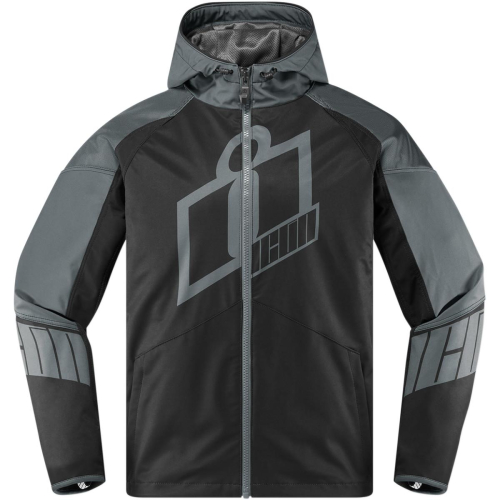 Icon - Icon Merc Crusader Jacket - 842.2820-4278 - Gray - Large
