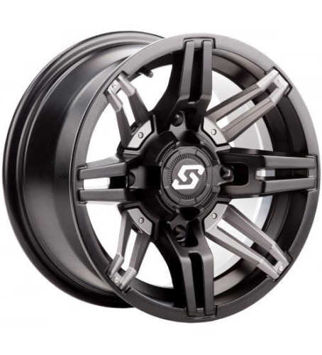 Sedona - Sedona Rukus Wheel - 14x7 - 5+2 Offset - 4/110 12mm Tapered Lug - A83B-GY-47011-52S