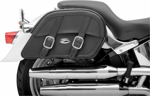 Saddlemen - Saddlemen Drifter Slant Saddlebag - Custom Fit - 15 1/2in.L x 9 1/2in.H x 5in.D - 3501-0439