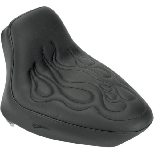 Saddlemen - Saddlemen Tattoo Solo Seat with Black Stitch - 800-01-0112