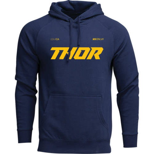 Thor - Thor Brave Pullover Hoodie - 3050-6975 - Navy - 2XL