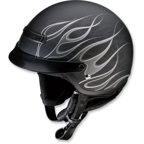 Z1R - Z1R Nomad Hellfire Helmet - 0103-1198 - Matte Black/Gray - 2XS