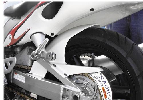 Hotbodies Racing - Hotbodies Racing Rear Tire Hugger - White - 60802-1204