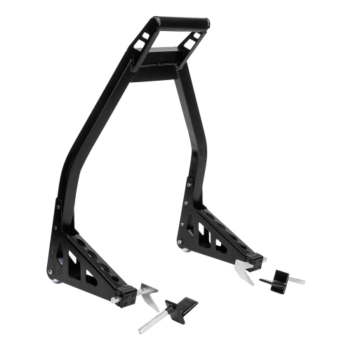 BikeMaster - BikeMaster Universal Rear Aluminum Stand - Black - 152421