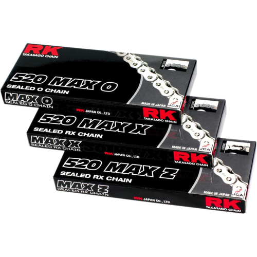 RK - RK 520 Max-X Chain - 104 Links - Natural - 520MAXX-104