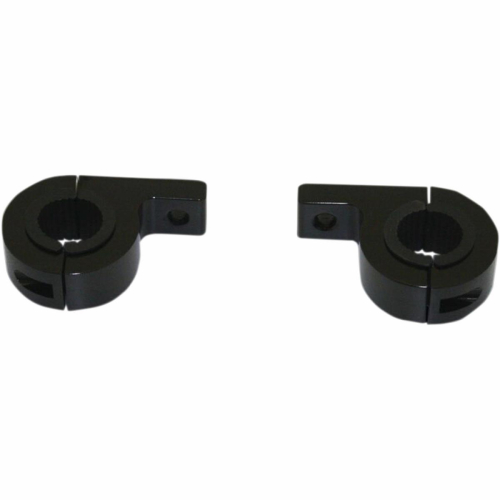 Custom Dynamics - Custom Dynamics Tube Clamps for LED Billet Bullets - 1.25in. - Black - CD125B