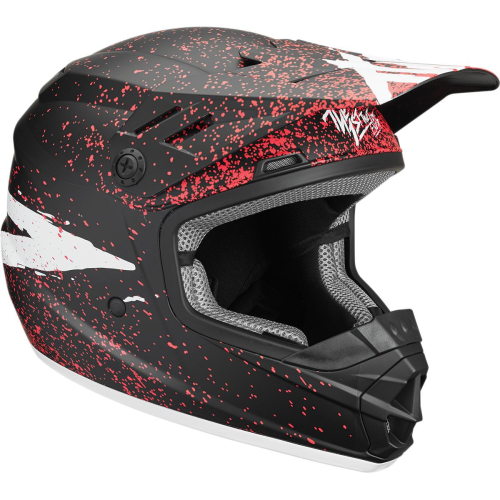 Thor - Thor Sector Hype Youth Helmet - 0111-1188 - Black/Coral - Large
