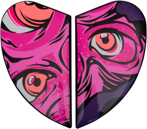 Icon - Icon Side Plate for Airform Helmets - Illuminatus Pink - 0133-1233