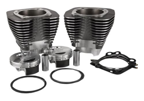 Revolution Performance - Revolution Performance Monster Big Bore Kit (131in. Flat Top) - Bore 4.250in. - 10.5:1 Compression - Granite - 201-135W