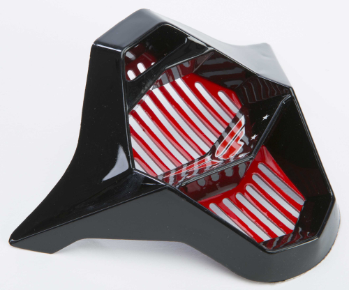 Fly Racing - Fly Racing Mouthpiece for Kinetic Impulse Helmets - Red/Black/White - 73-4742
