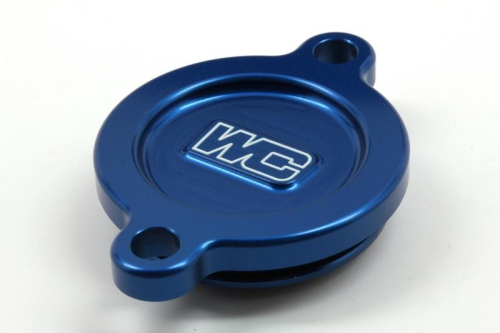 Works Connection - Works Connection Oil Filter Cover - Blue - 27-070