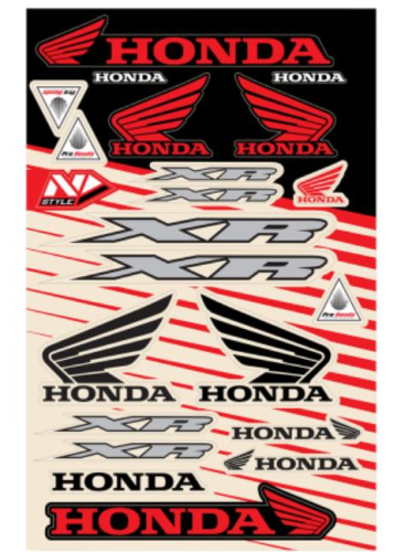 N-Style - N-Style Universal Sticker Kit - Honda Style 5 - N30-1058