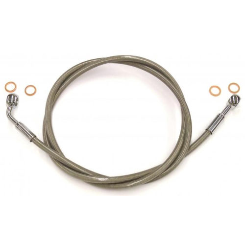 Magnum - Magnum Clear Coated XR Stainless Front Brakeline Kit - 38in. Total Length - SSC060738