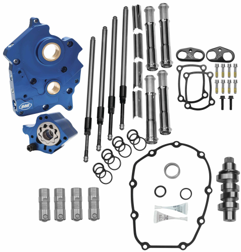 S&S Cycle - S&S Cycle 475 Chain Drive Camchest Kit - Chrome - 310-1000