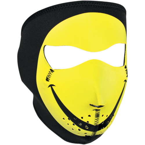 Zan Headgear - Zan Headgear Full Face Mask - WNFM071 - Smiley Face - OSFM