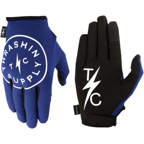 Thrashin Supply Company - Thrashin Supply Company Stealth Gloves - SV2-04-009 - Blue - Medium