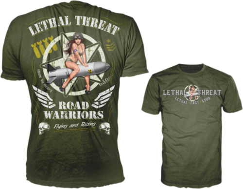 Lethal Threat - Lethal Threat Widow Maker T-Shirt - LT20354M - Green - Medium