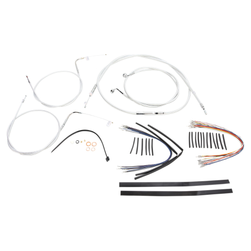Magnum - Magnum Caliber Ape Hanger Handlebar Installation Kit - 14in. - Chrome - 38844-114