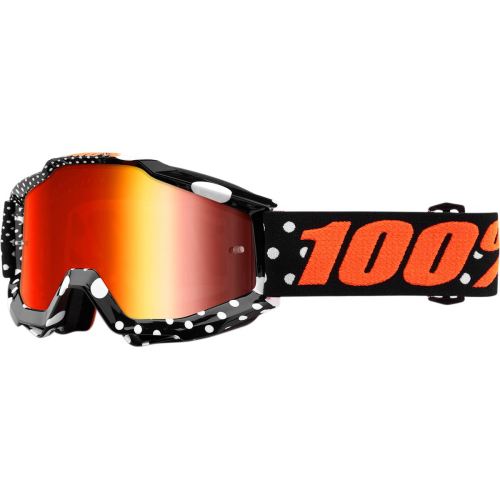 100% - 100% Accuri Daspard Goggles - 50210-252-02 - Daspard Orange / Red Chrome Lens - OSFM