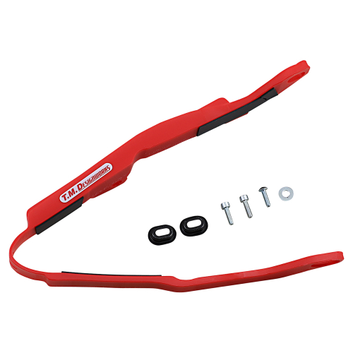 T.M. Designworks - T.M. Designworks Baja-Rally Endurance 2 Stage Chain Slider - Red - HCP-456-RD