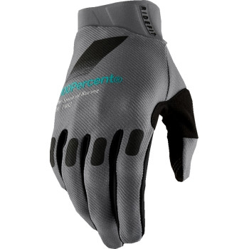 100% - 100% Ridefit Petrol Gloves - 10010-00047 - Petrol - Large