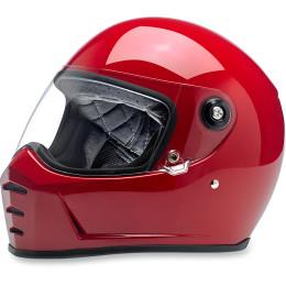 Biltwell Inc. - Biltwell Inc. Lane Splitter Solid Helmet - LSREDGLECESML - Blood Red - Small