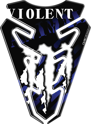 ONE - ONE Emblem Tankpad - Violent Blue - CGEXBP