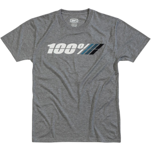 100% - 100% Motorrad Tech T-Shirt - 35010-188-10 - Gray Heather - Small