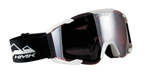 HMK - HMK Vapor Goggles - HM5VAPORW - White/Clear Anti-Fog Lens